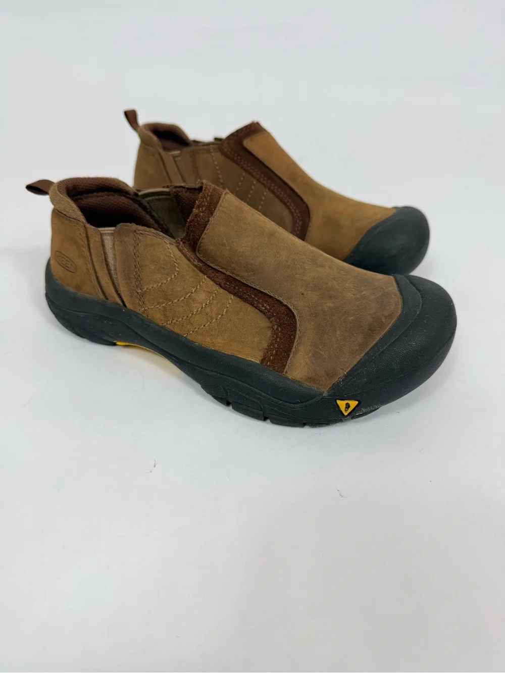 Keen Brixen Low Slate Madder Brown Slip On Loafer Sneaker Waterproof